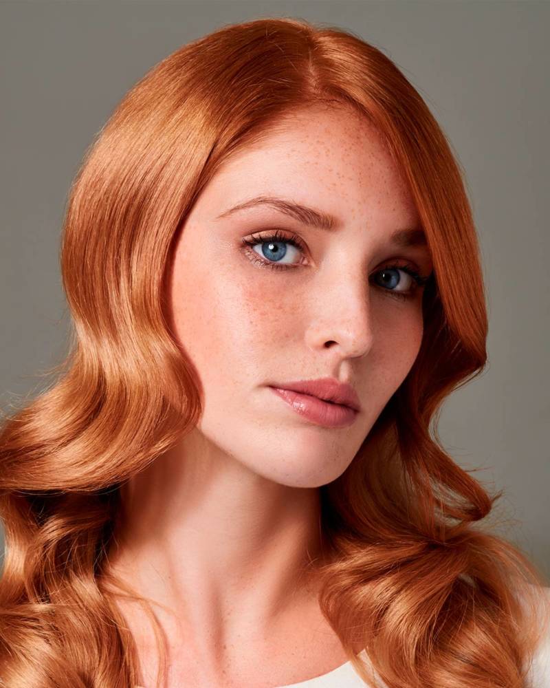 Медный цвет волос 2024 - фото палитры светло-, темно-, золотисто-медного, медно-русого и медно-рыжего оттенка волос