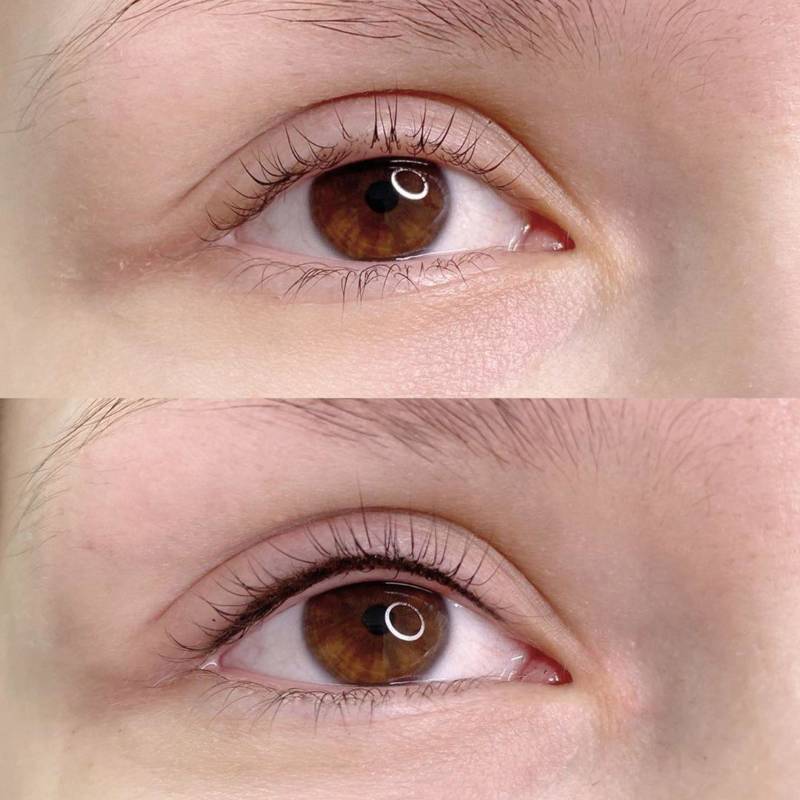 Перманентный макияж межреснички - 66 фото до и после, как ухаживать после процедуры и коррекции для правильного заживления