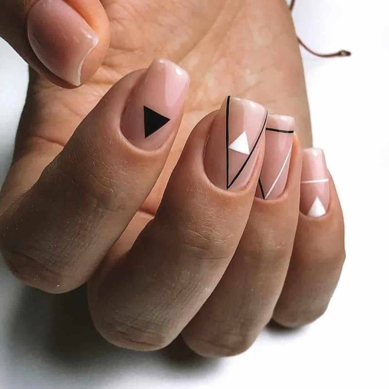 Шеллак - 85 фото красивого дизайна ногтей 2024 и покрытие в домашних условиях на короткие ногти