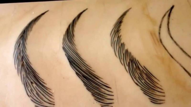 Волосковый татуаж бровей: 78 фото до и после, какой перманентный метод лучше выбрать: пудровый или волосковое напыление