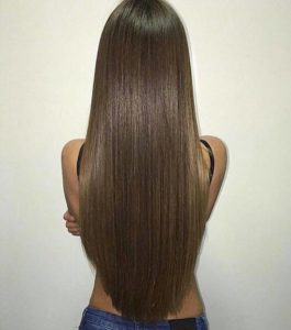 Женская стрижка лисий хвост на короткие, средние и длинные волосы 2024 года - вид спереди и сзади (56 фото)