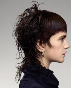 Женская стрижка маллет 2024 года на короткие, средние и длинные волосы с челкой и без, для девочек и женщин (60 фото)